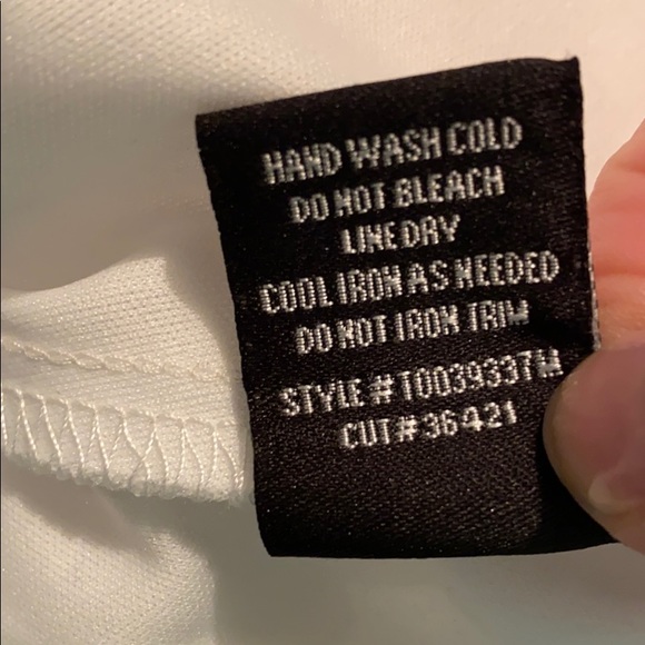 Dressbarn Collection beaded flowy Blouse Top - Picture 11 of 12